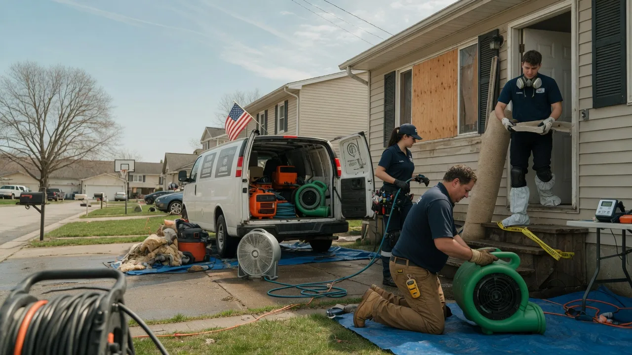 Water Damage Restoration in Decker, MI near me